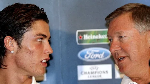 Ferguson:”Real Madrid este cel mai mare rău pentru Ronaldo”