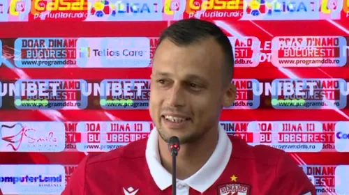 Mirko Ivanovski, pregătit să joace în FCSB – Dinamo. „Știu ce înseamnă un derby!” A dezvăluit marea problemă a „câinilor”
