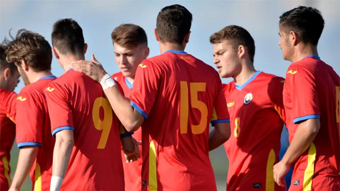 Naționala Under 19 a României a debutat cu o înfrângere în Turul de Elită.** Cinci jucători din Liga 2 sau 3 au jucat în Austria