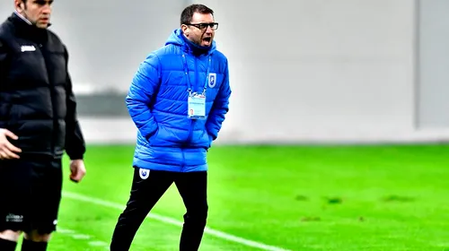 Mangia, despre meciul cu Astra, play-off, șansele la titlu, noul contract cu Craiova și terenul de pe „Ion Oblemenco”