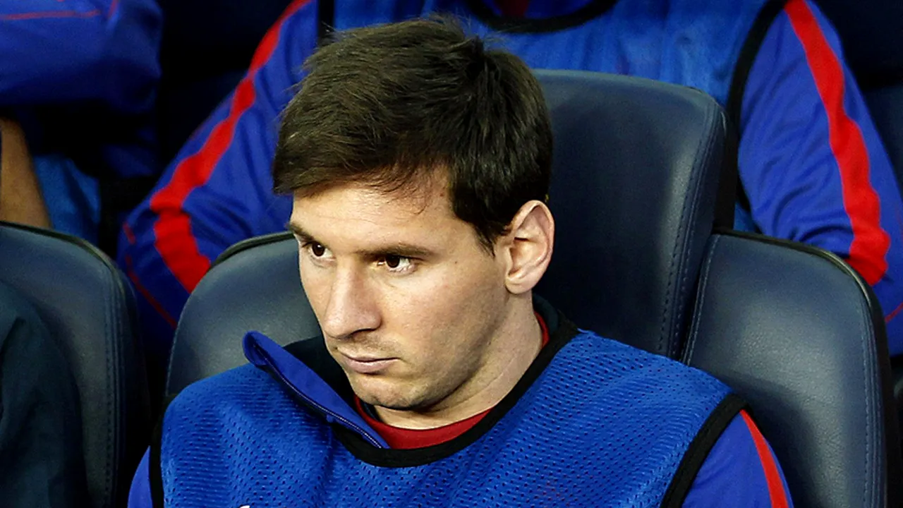 Messi nu a jucat niciun minut în returul cu Bayern.** 