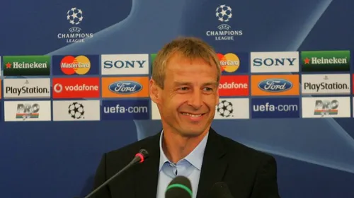 Klinsmann: „Am studiat foarte atent Steaua, vom învinge”