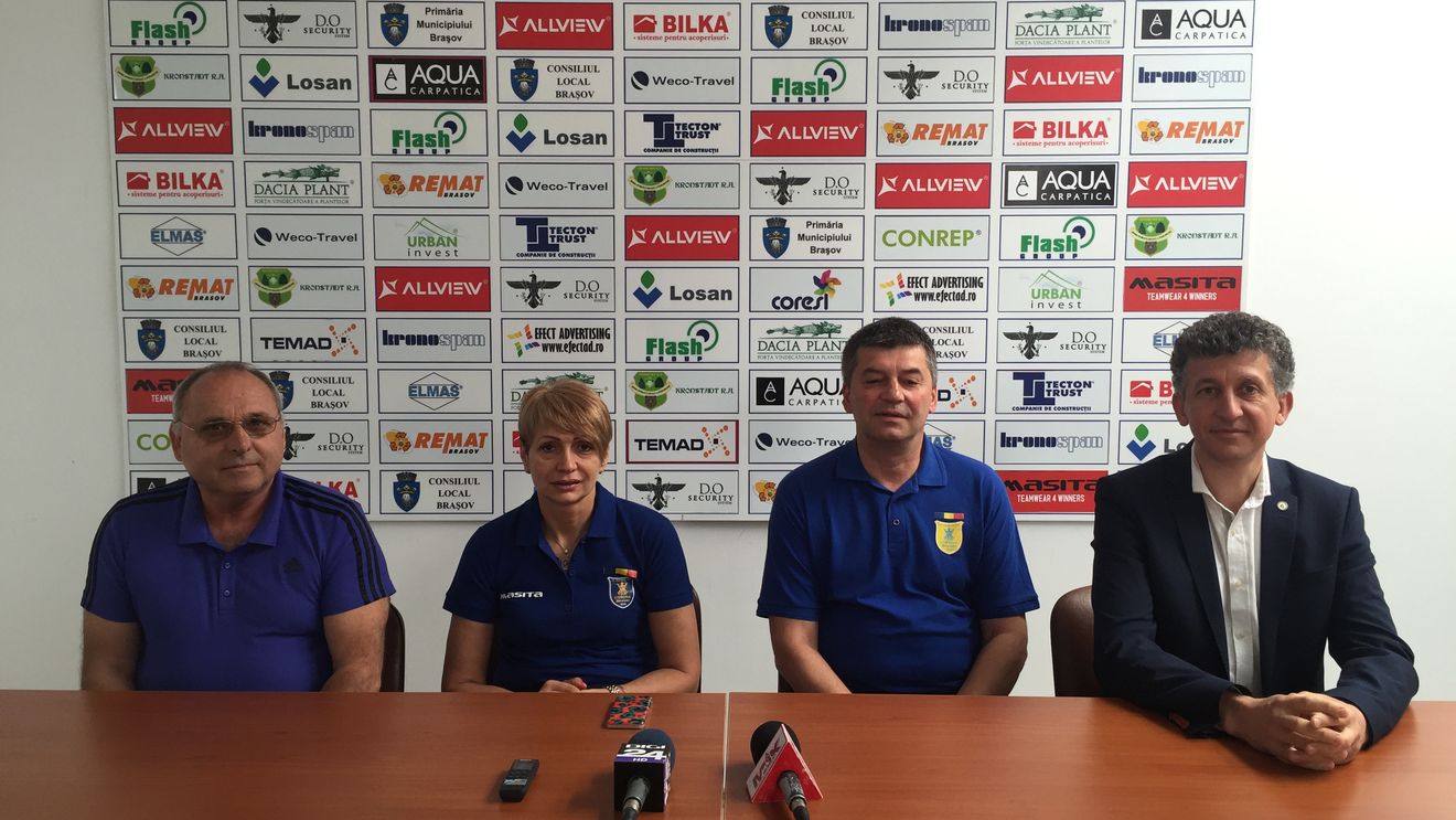 S-a refăcut cuplul Mariana Târcă - Dumitru Berbece la Corona Brașov! Formația de la poalele Tâmpei propune o nouă strategie. Târcă: "Sper să avem continuitate în rezultate"