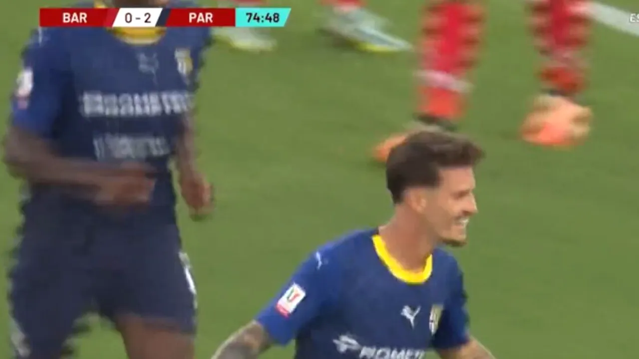 Început de sezon de vis pentru Dennis Man! Gol fabulos cu călcâiul, iar Parma a făcut instrucție în deplasare cu Bari! | VIDEO