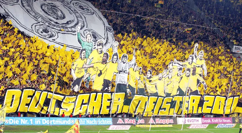Ultrașii Borussiei Dortmund, campanie extraordinară în Germania: 
