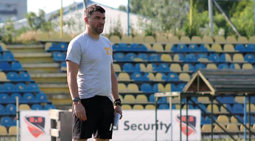 Adrian Mihalcea, noul antrenor al CS Mioveni.** A condus primul antrenament în această dimineață