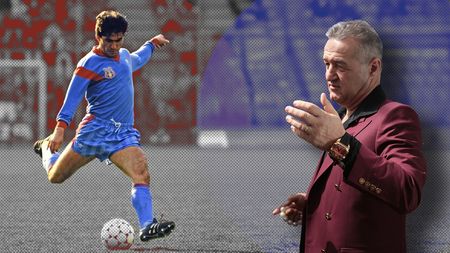 Gigi Becali era valutistul fotbaliștilor de la Steaua, adus de Gică Hagi: "I-am tras un şut în fund"
