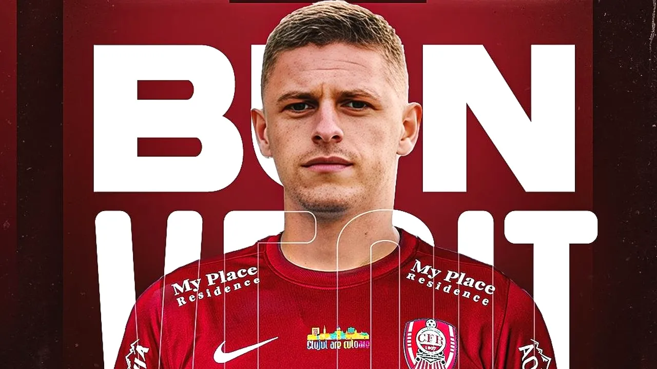CFR Cluj, al doilea transfer de titlu! Nelu Varga i-a adus un lider lui Dan Petrescu