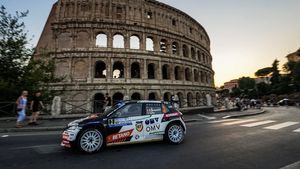 Ce reușită pentru motorsportul românesc! Simone Tempestini a urcat pe locul 2 în Campionatul European de Raliuri