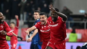 Dinamo - Oțelul Galați 1-0, în etapa 25 din Superligă. Victorie cu forcepsul a „câinilor”, după reușita din penalty în prelungiri a golgheterului Astrit Selmani!