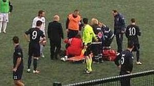 APROAPE de MOARTE!** Momente de groază în Italia pentru un fotbalist român! "Un coleg i-a salvat viața"