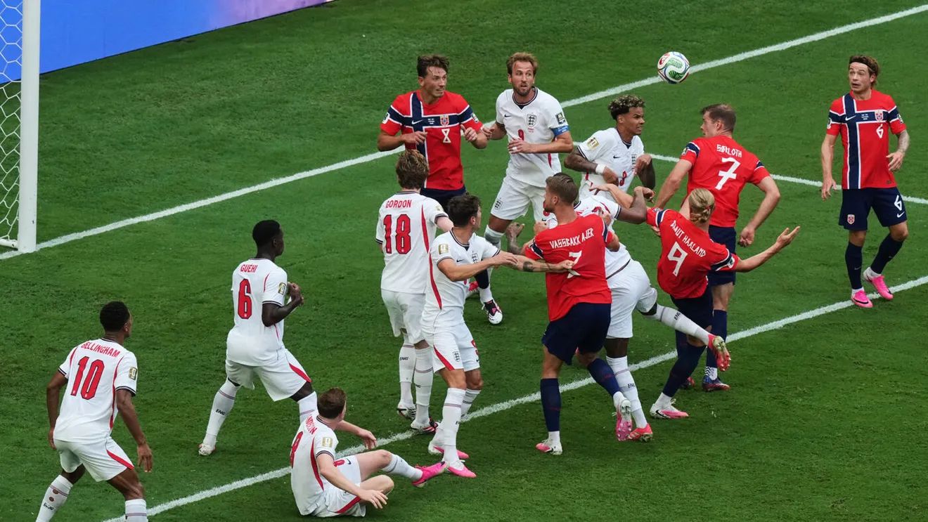 Tatăl lui Erling Haaland a răbufnit împotriva lui Clement Turpin după Norvegia - Anglia 1-2: "Felicitări lui Bellingham şi arbitrului"