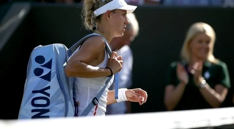 Cea mai mare surpriză de la Wimbledon 2019: Kerber, OUT! Campioana en-titre a fost învinsă de locul 95 WTA