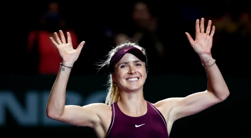 Elina Svitolina, amenințare pentru Simona Halep: 