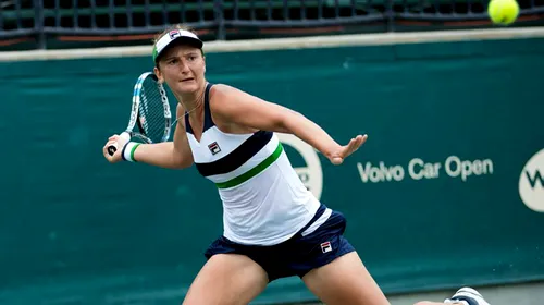 Eliminare prematură la turneul de la Roma. Irina Begu a fost învinsă de Anastasija Sevastova 4-6, 4-6