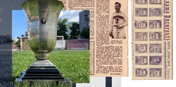 Mister elucidat după 70 de ani: a fost descoperit cel mai râvnit trofeu din România, a cărei urmă s-a pierdut din 1954! Bijuteria din argint, păstrată într-o sufragerie de fiul singurului atacant de la Dinamo cu hattrick împotriva Stelei
