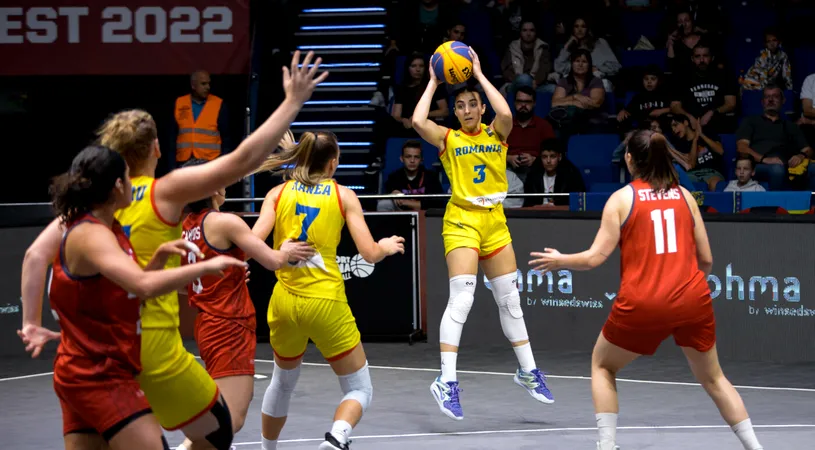 România, două meciuri dramatice în prima zi a Mondialelor de baschet 3x3 tineret. Spectacolul continuă la circ toată săptămâna!