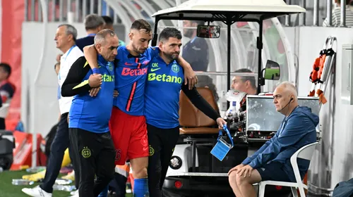 Mihai Lixandru a anunțat ce urmează pentru el, după ce a ieșit accidentat în FCSB – UTA 2-0! Internaționalul are emoții mari: „Primul lucru la care m-am gândit a fost naționala”