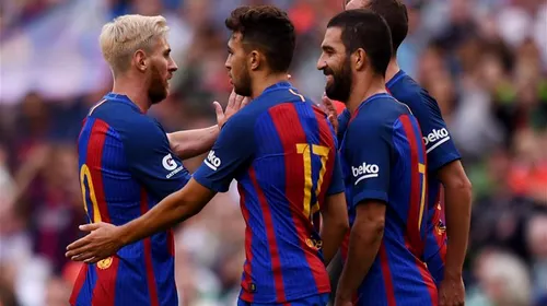 Barcelona a câștigat primul meci amical al verii, 3-1 cu Celtic. MSN, fără gol