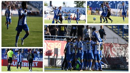 VIDEO | Suporterii au invadat terenul după ce Poli Iași a învins Oțelul și a promovat matematic în SuperLigă. Cronica partidei care a blocat Copoul