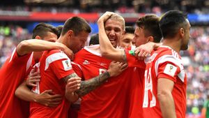 Rusia și-a demolat adversara în primul meci al Campionatului Mondial. Golul turneului, marcat în deschidere. LIVE BLOG prima zi 