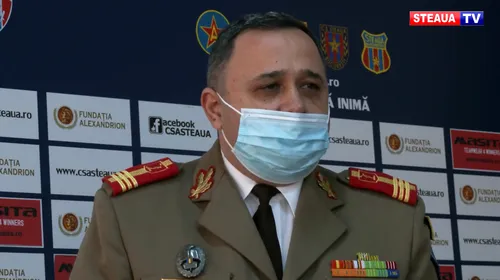 CSA Steaua și-a schimbat comandantul! Anunțul făcut de roș-albaștri: „A fost detașat pentru 6 luni”