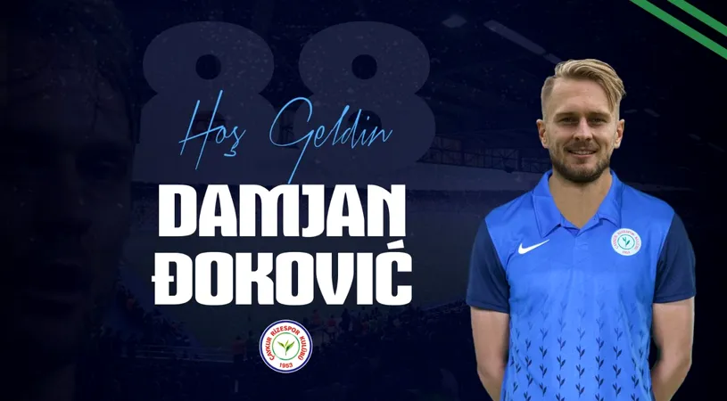 Damjan Djokovic a semnat contractul cu echipa lui Marius Șumudică! Jucătorul croat, clip de prezentare pe muzica din „Războiul Stelelor” | VIDEO