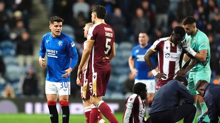 Ianis Hagi, înger și demon! A luat cartonașul roșu, la 21 de minute de când a intrat pe teren, după ce a fost la un pas să îi rupă piciorul unui adversar, în Rangers - St. Johnstone