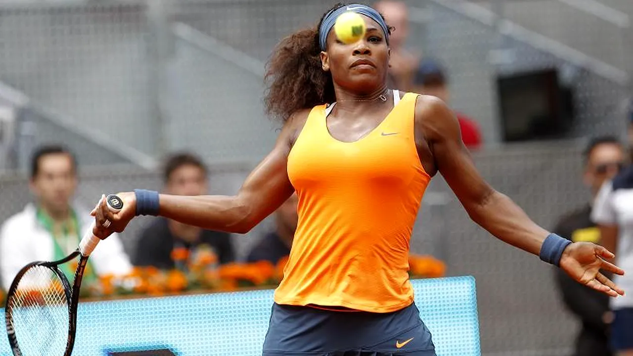 Serena Williams s-a calificat în semifinalele turneului de la Madrid