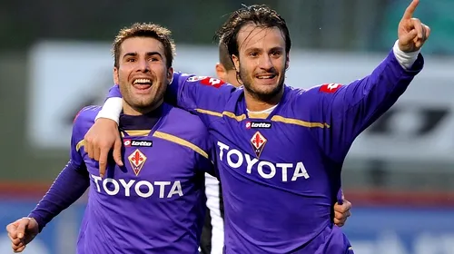 Palermo-Fiorentina 2-4! ** Adrian Mutu, păstrat 82 de minute pe teren
