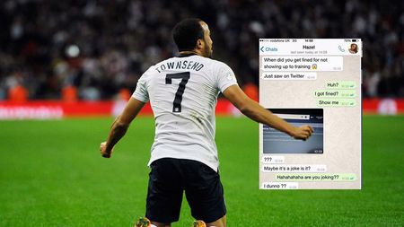 Mai tare decât orice banc cu blonde :) "Când s-a întâmplat asta!?" GENIAL:Cu ce mesaj de la iubită s-a trezit Townsend pe WhatsApp