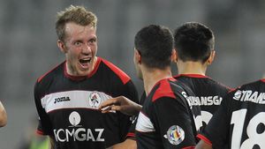 Dan Roman, cel mai în formă atacant din Liga 1: "Pustai ne-a spus că suntem buni"