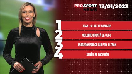 ProSport News | FCSB l-a luat pe Deian Sorescu! Cât plătește Becali pe împrumut. Cele mai importante știri ale zilei | VIDEO