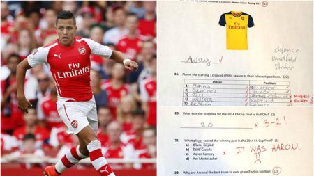 Test de fidelitate! :) "Explică de ce Alexis e mai bun decât Hazard!" Examenul pe care iubita unui fan Arsenal a trebuit să-l treacă pentru a-și păstra relația și ce notă a primit | FOTO