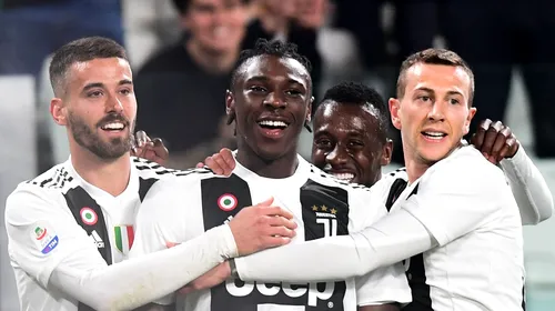 Campionatul capturat. Juventus s-a distanțat la 19 puncte de Napoli, după un nou succes răsunător. Cristiano Ronaldo a fost lăsat pe bancă