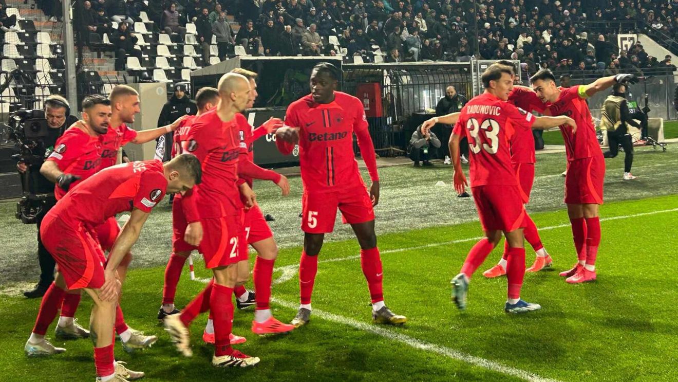 PAOK - FCSB 1-2, în play-off-ul pentru optimile Europa League. Campioana României face un pas imens spre faza următoare a competiției