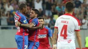Primul meci, primul gol la Steaua pentru De Amorim: "Nu mereu câștigă echipa mai bună, așa e fotbalul!"