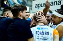 Știm cele 4 semifinaliste din Liga Națională de baschet masculin! CSO Voluntari, victorie după 1-2 cu CSU Sibiu