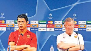 Ronaldo împotriva "tatălui":** aceasta va fi întâia oară când lusitanul îl va înfrunta pe Alex Ferguson după plecarea de la Man United