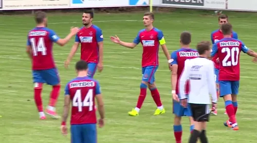 FCSB a făcut show la primul meci cu Dică antrenor, 7-0 cu Regio Arnhem! 
VIDEO Golurile marcate de Gnohere, Budescu și Daniel Benzar. Echipele folosite în cele două reprize