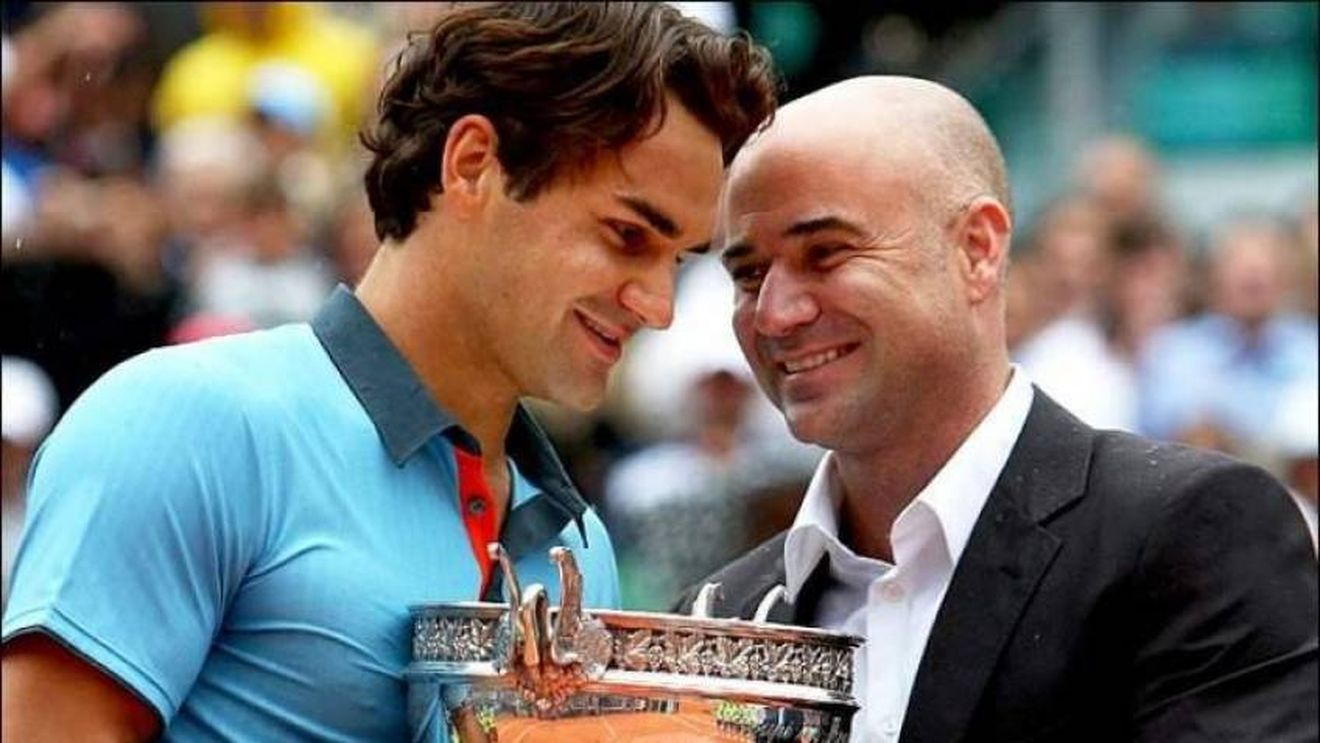 "36 de ani și 195 de zile..." Reacția lui Andre Agassi după ce Roger Federer i-a doborât recordul, devenind cel mai în vârstă lider ATP din istorie