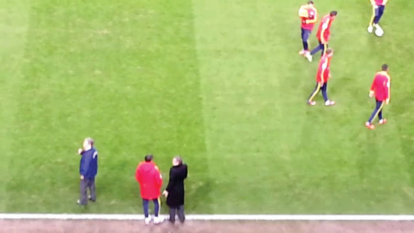 Ce căuta Gigi Becali la marginea terenului?** Reacție incredibilă a lui Iordănescu: "Eu îl luam la bătaie!"