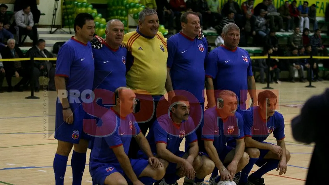 Dinamo a câștigat meciul de Old Boys cu Steaua!