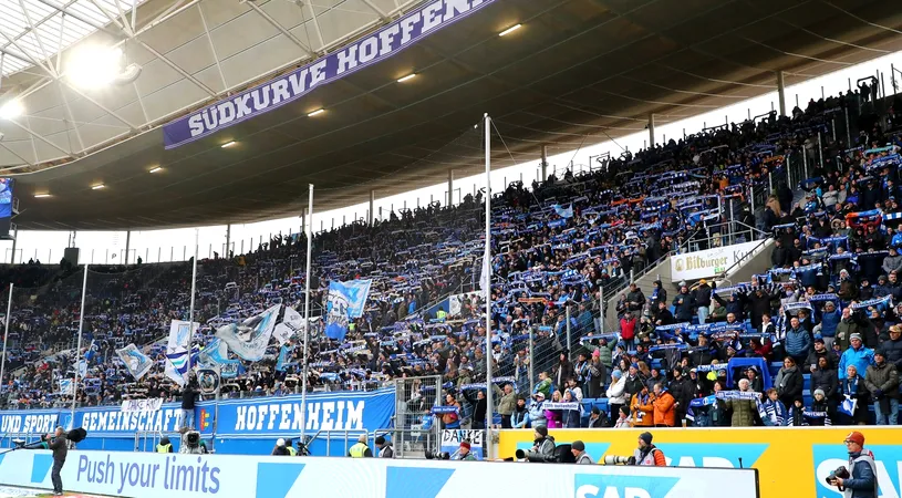 Incredibil! Cât costă un bilet la Hoffenheim - FCSB în care nu ai loc pe scaun şi nici vizibilitate