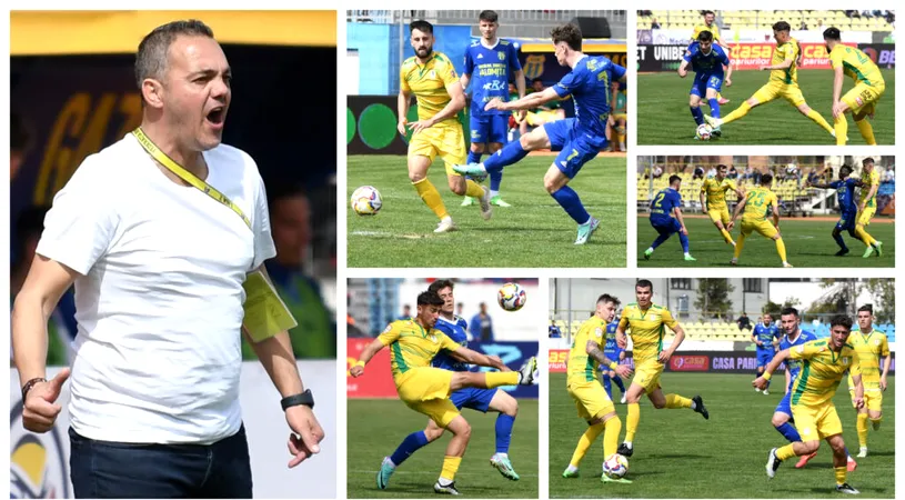 Constantin Schumacher, reacție fermă după ce CS Mioveni a debutat cu eșec în play-off: ”Dacă nu câștigăm, antrenorul e vinovat.” Impresiile jocului cu Unirea Slobozia