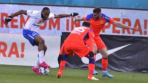 FCSB - Farul 0-2. Echipa lui Gică Hagi, victorie fără emoții pe Arena Națională. Adio titlu pentru Gigi Becali? | VIDEO