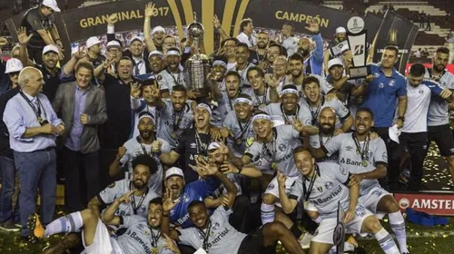 Gremio a câștigat pentru a treia oară în istorie Copa Libertadores! Finala dramatică împotriva lui Lanus: brazilienii au ridicat cupa deși au jucat în inferioritate numerică
