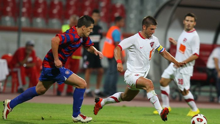 Andrei Cristea, din nou față în față cu Hajduk. Atacantul speră să realizeze cu CSMS Iași ceea ce nu a putut cu Dinamo. "Ei sunt favoriți, dar ne putem califica!"