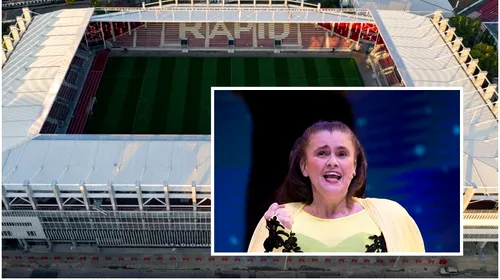 Surpriză uriașă! Soprana Felicia Filip va cânta imnul României la inaugurarea stadionului Rapid