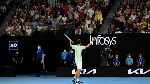 Spectatorii de la meciul Rafael Nadal – Daniil Medvedev, amenințați cu evacuarea din arenă! Așa ceva nu s-a mai întâmplat într-o finală de Grand Slam: ce i-au făcut australienii rusului
